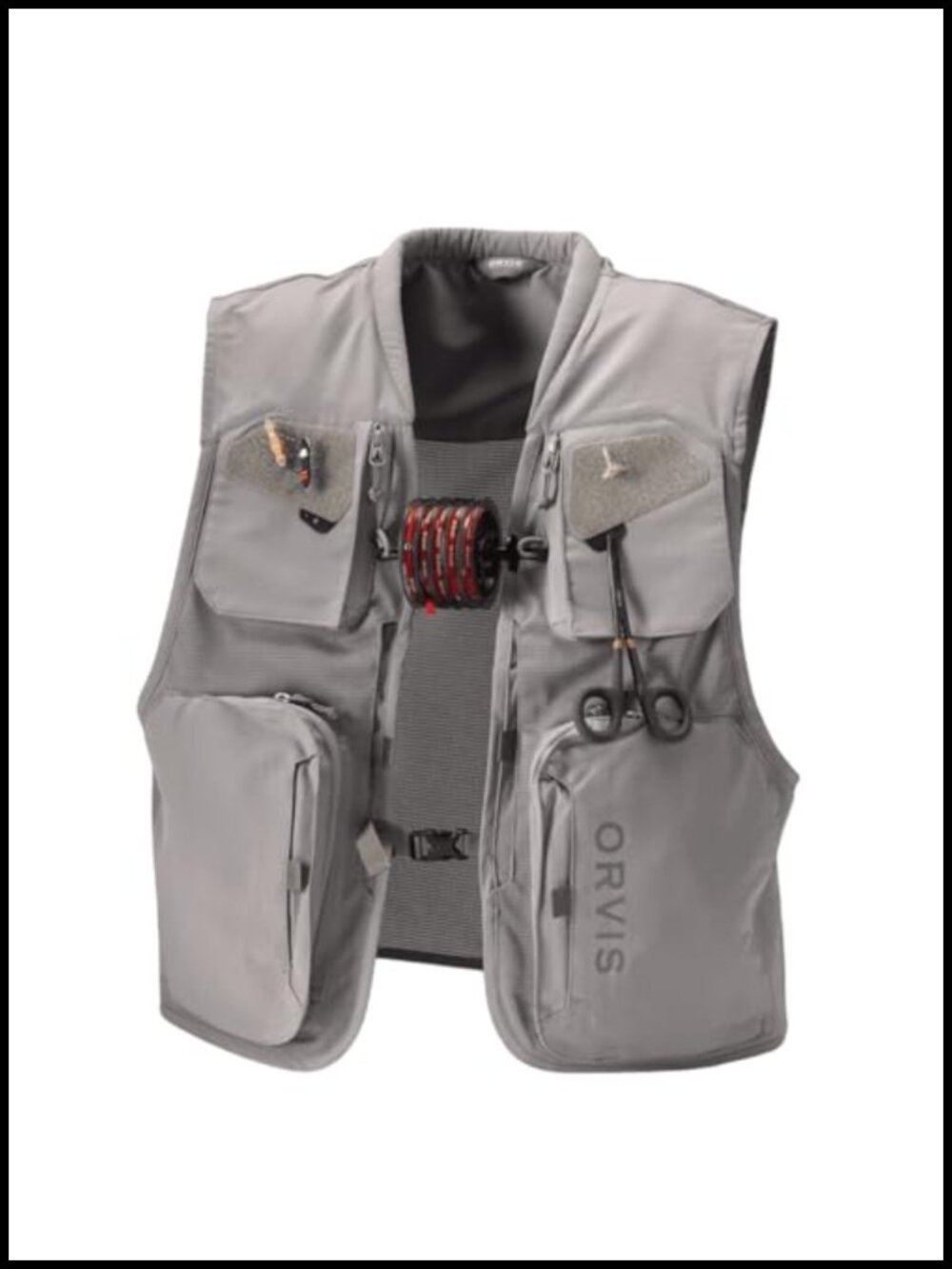 Lightweight Mesh Ripstop Fly Fishing Vest Sleeveless 8-Pocket
